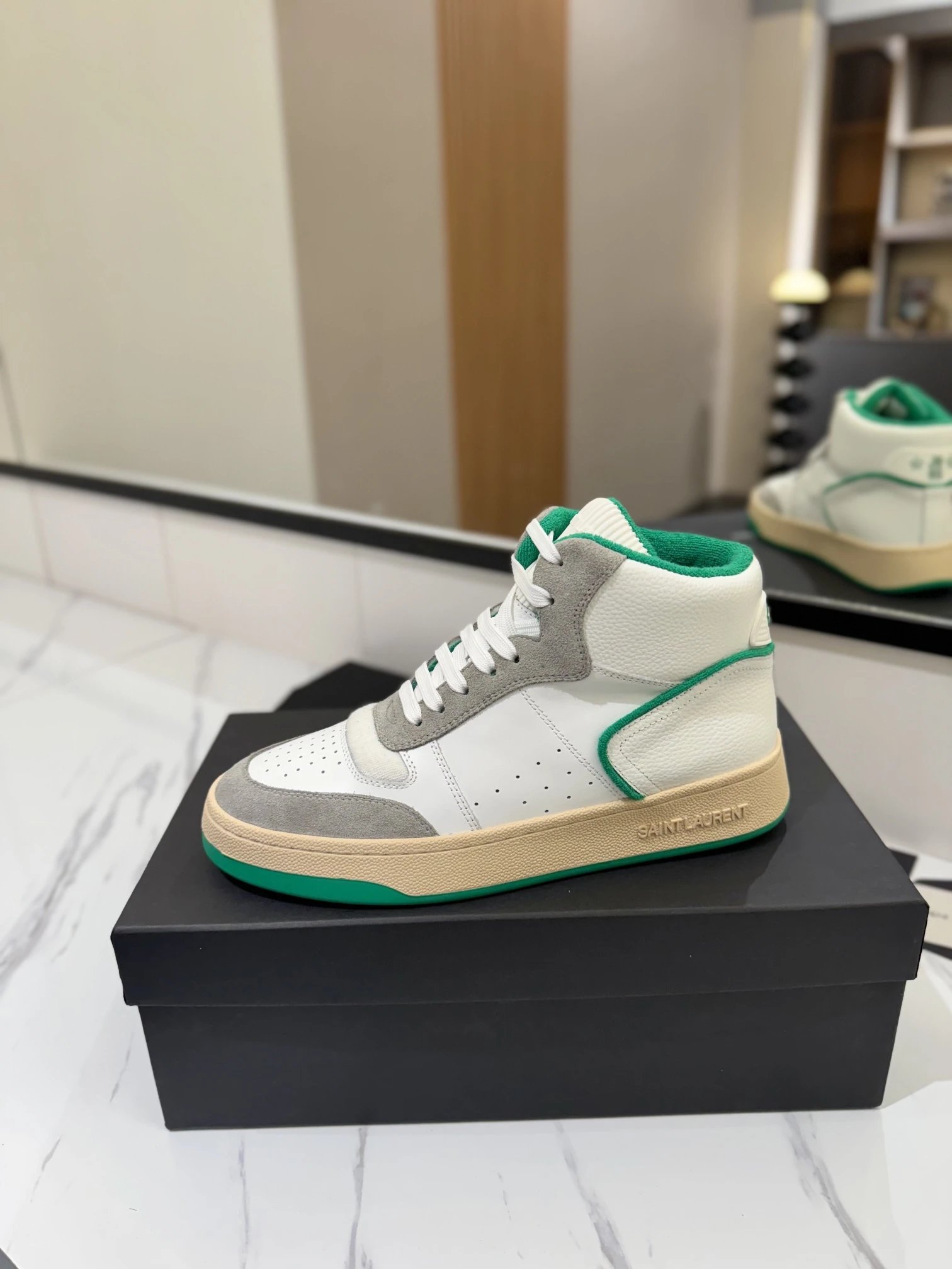 YSL SL61 Sneakers Multicolor - Gallery Image 4 - Detailed View