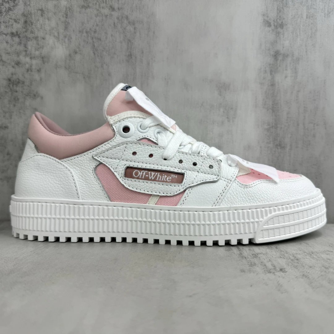 Low Vulcanized Canvas Sneakers Leather Lining Blush White - Gallery Image 6 - Detailed View