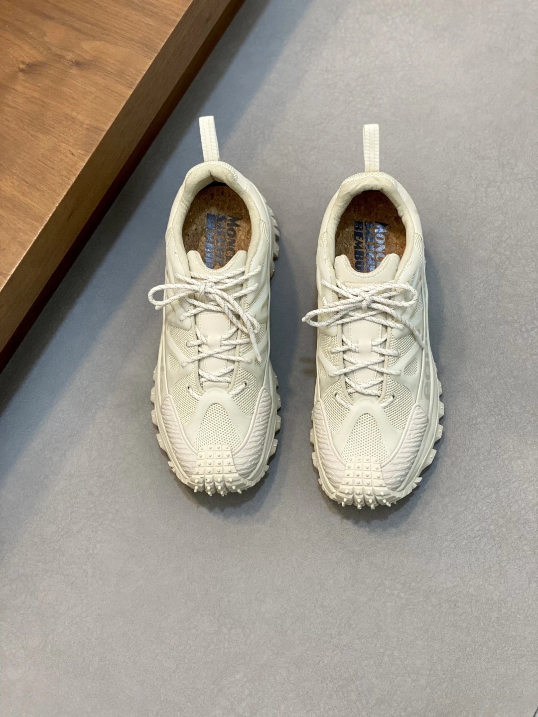 Moncler Trailgrip Amoeba Salehe Bembury Sneakers White - Gallery Image 3 - Detailed View