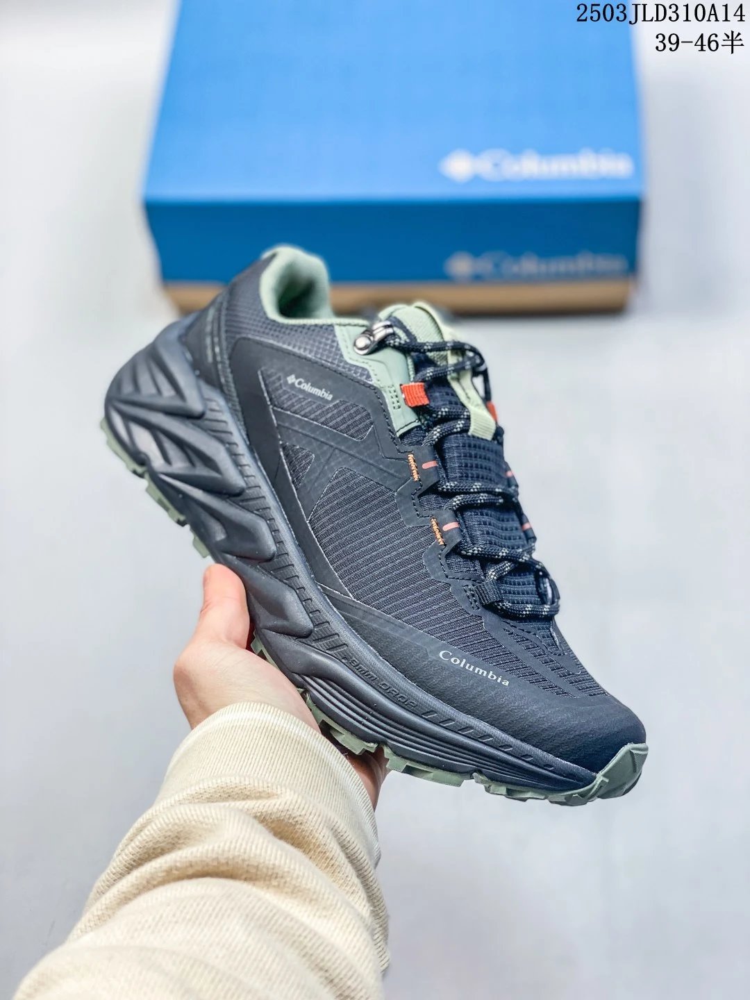 Trail Running Hiking Shoes Waterproof Breathable Charcoal - Gallery Image 1 - Detailed View