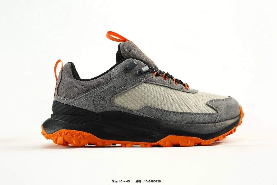 Men's Hiking Shoes Charcoal Orange - Gallery Image 1 - Detailed View