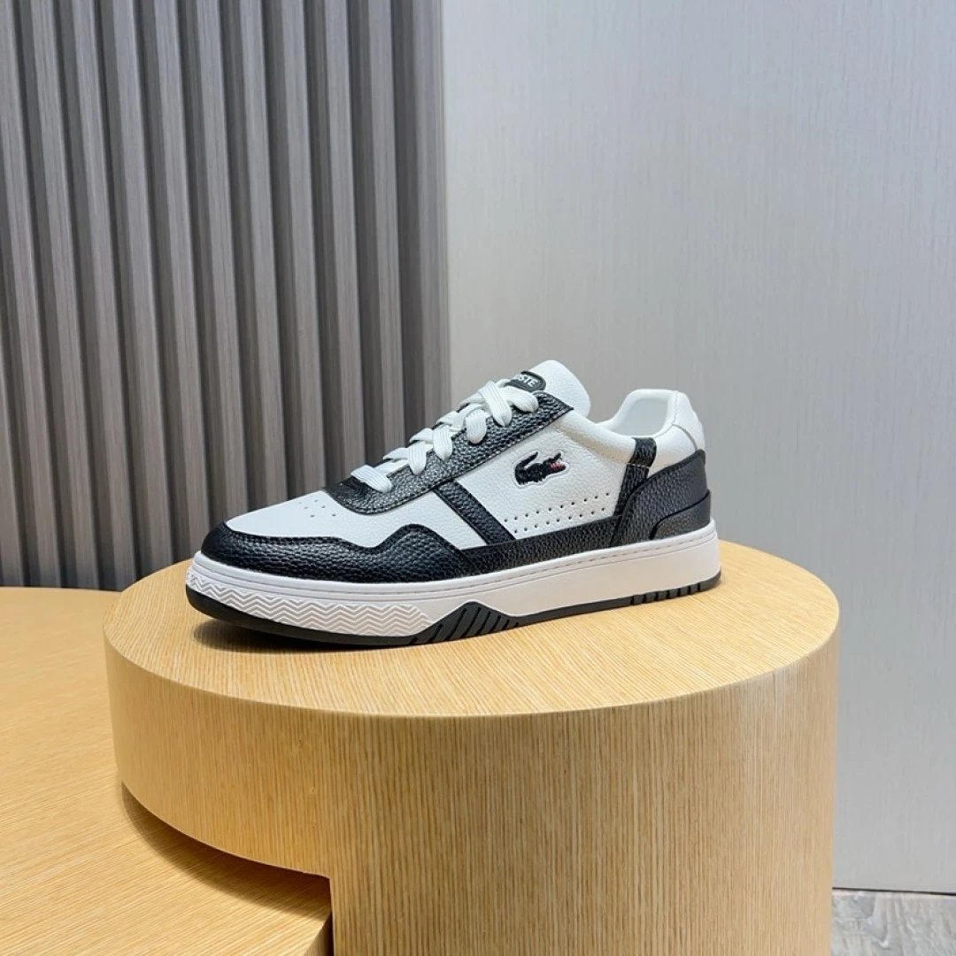 Lacoste Classic Sneakers Black White - High Quality Product Image - Cnfans