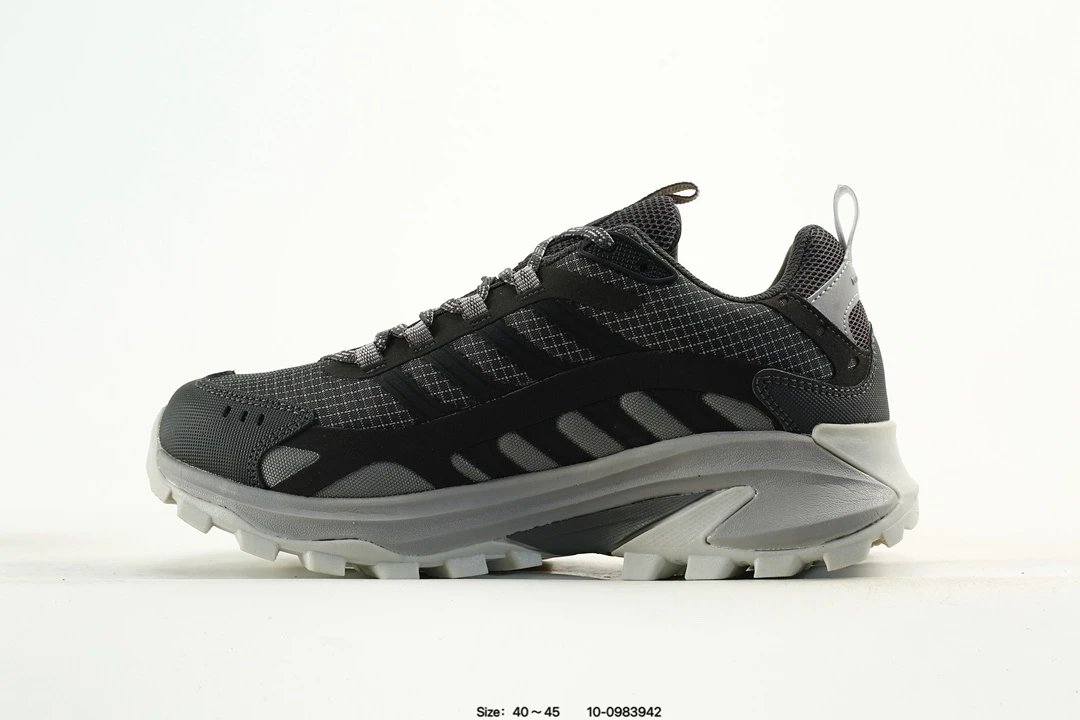 Outdoor Trail Hiking Sneakers Charcoal Grey - Gallery Image 3 - Detailed View