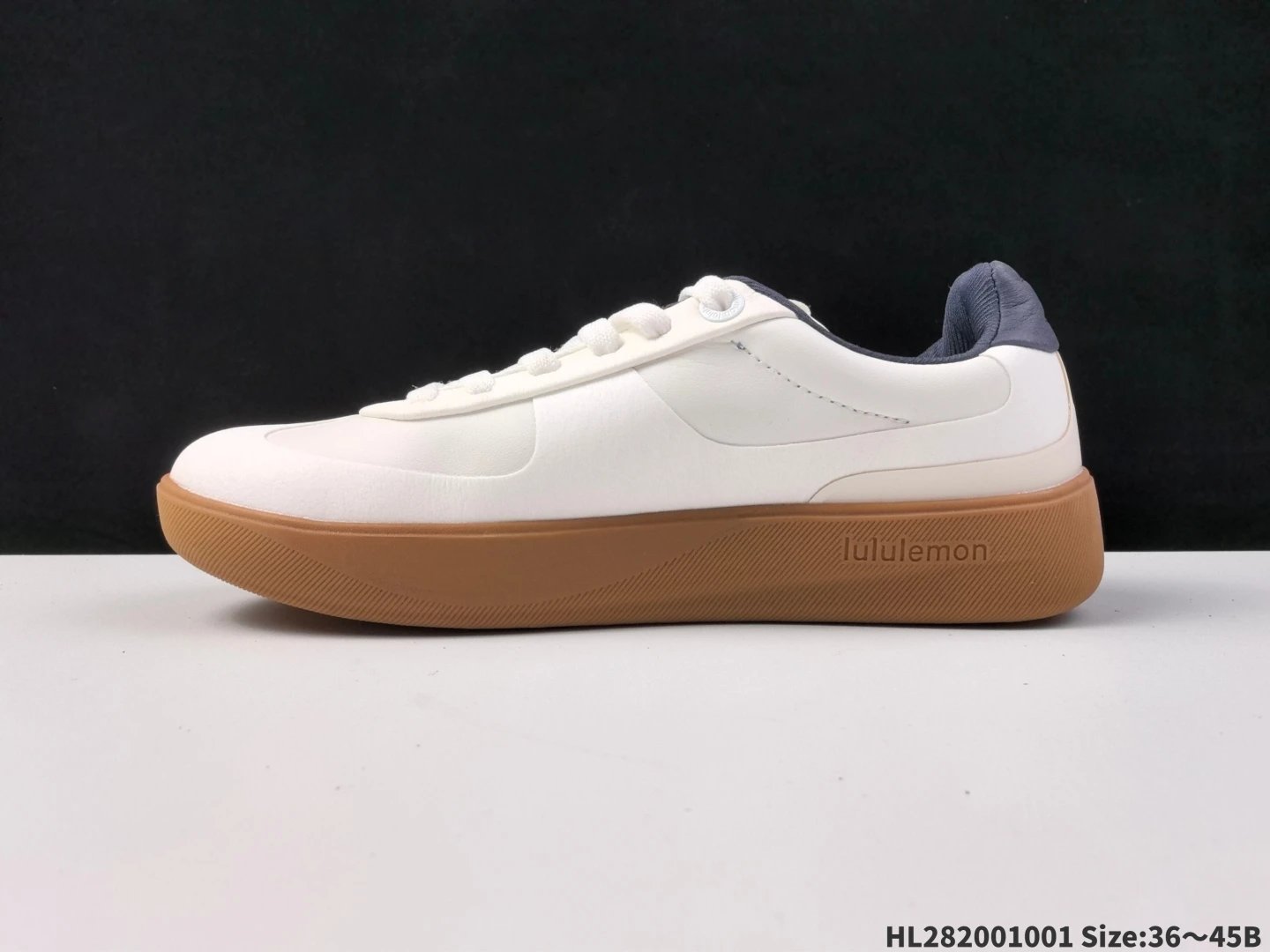 Lululemon Cityverse Low Sneakers White Black - Gallery Image 3 - Detailed View