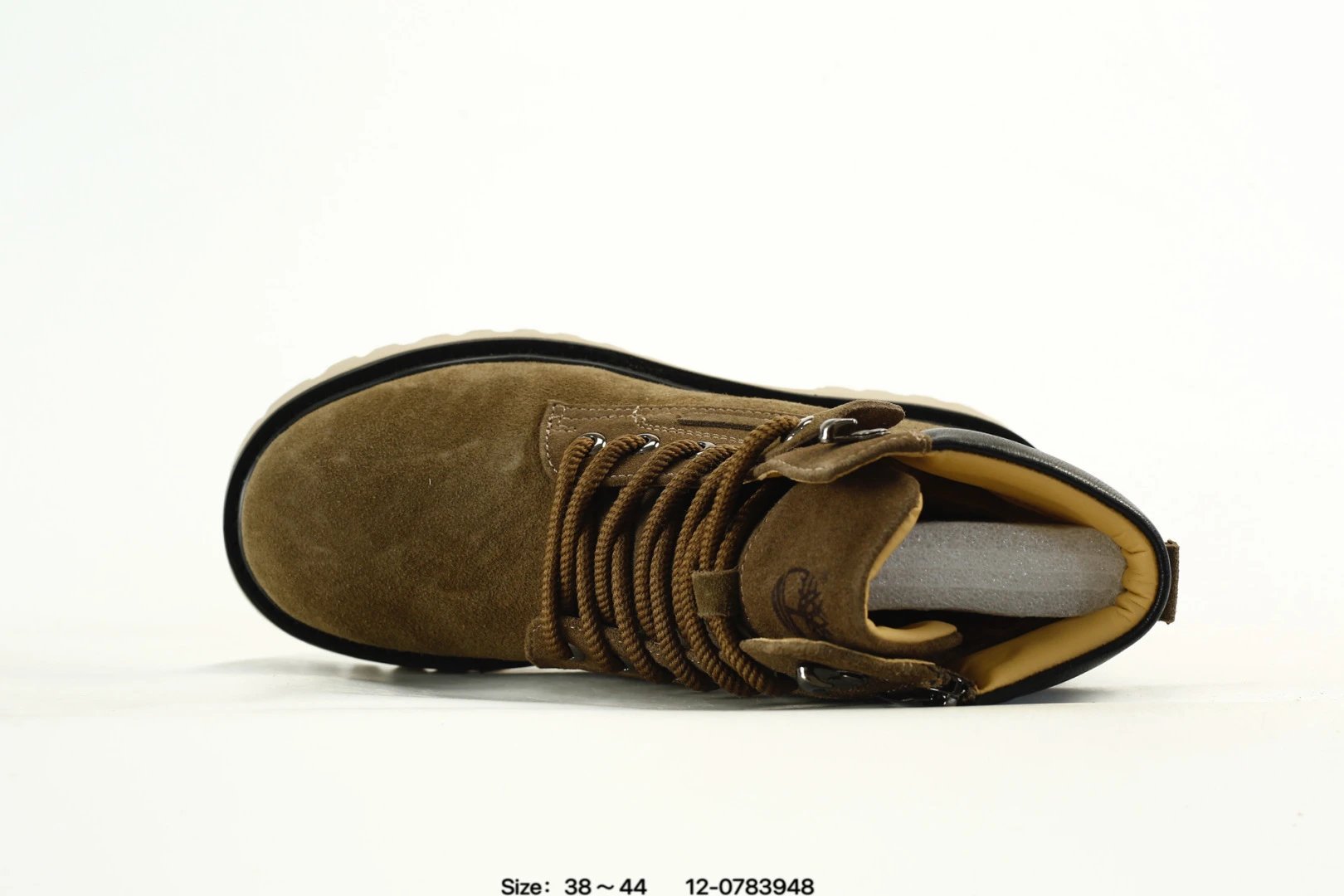 Suede Outdoor Boots Tawny - Gallery Image 4 - Detailed View