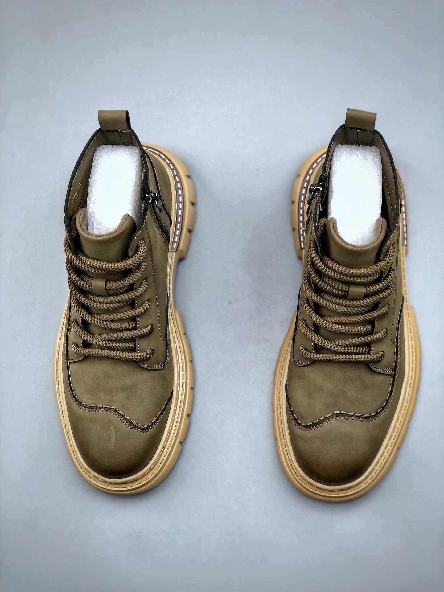 Premium Winter Work Boots Sandstone - Gallery Image 5 - Detailed View