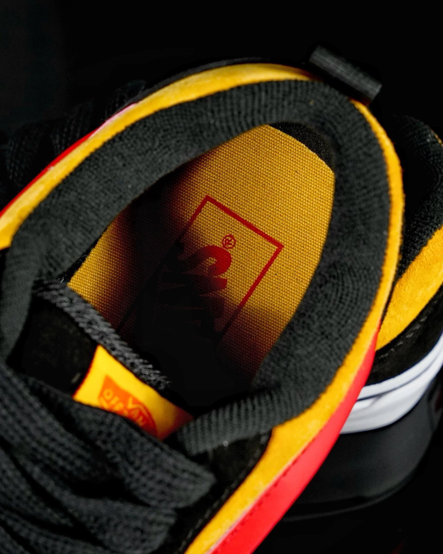 Retro Suede Skate Shoes Amber Glow - Gallery Image 6 - Detailed View