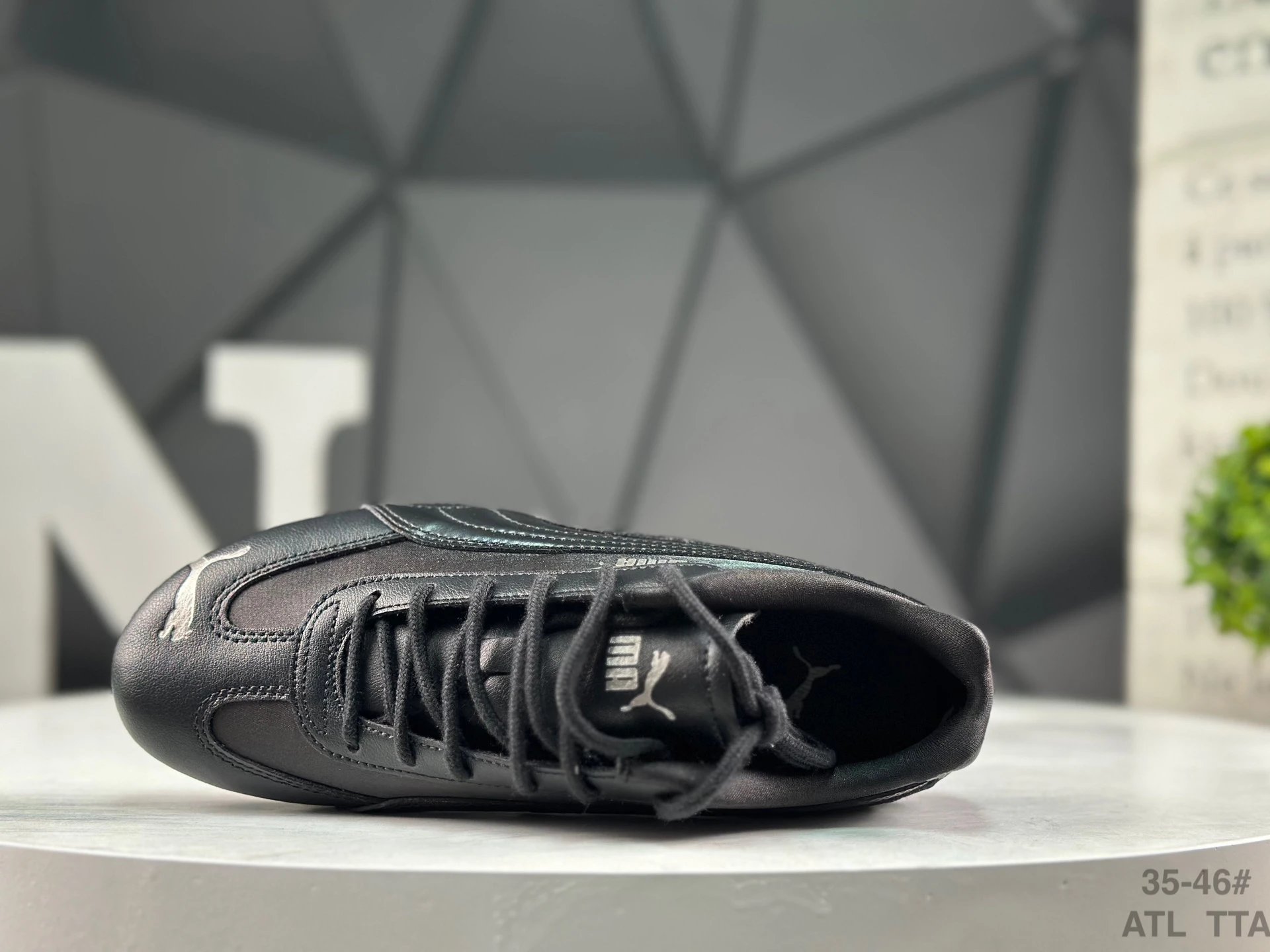 Puma Speed OG Sneakers Black - Gallery Image 3 - Detailed View