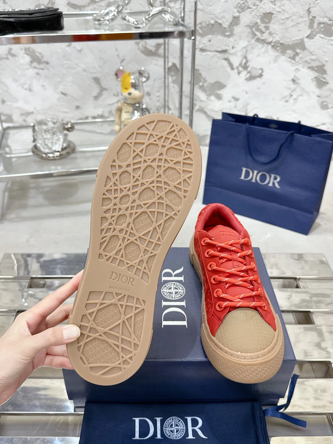 Canvas Sneakers Casual Modern Rust - Gallery Image 7 - Detailed View