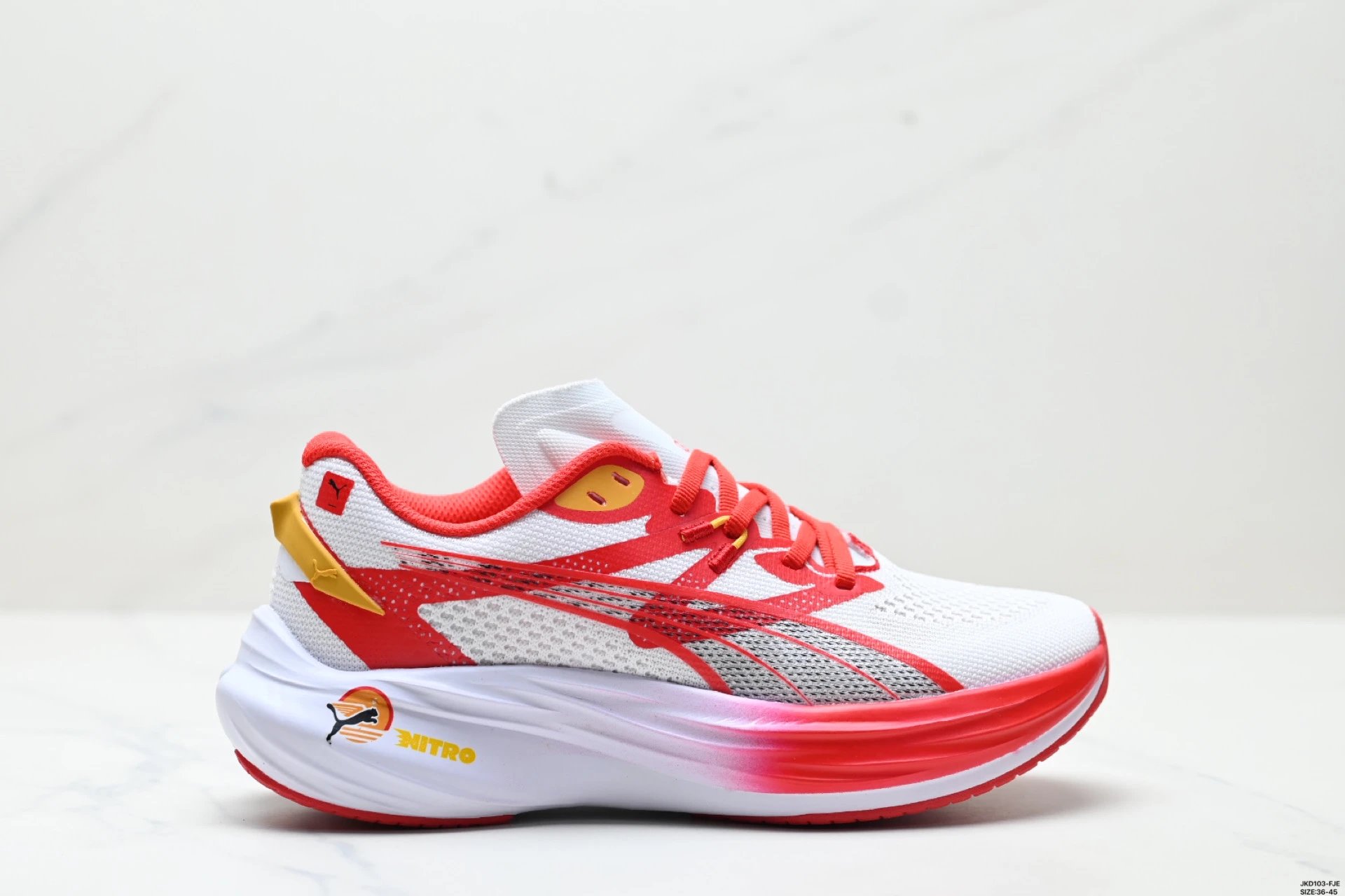 PUMA Deviate Nitro 3 Multi-Color Sneakers - Gallery Image 5 - Detailed View