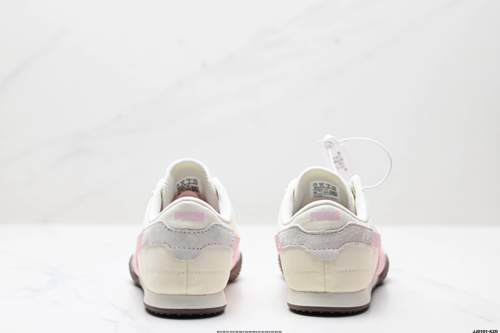 PUMA Bella UT Sneakers White Pink - Gallery Image 6 - Detailed View