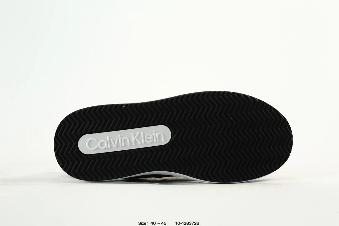 Low Top Leather Skate Sneakers Thick Sole Jet Black - Gallery Image 6 - Detailed View