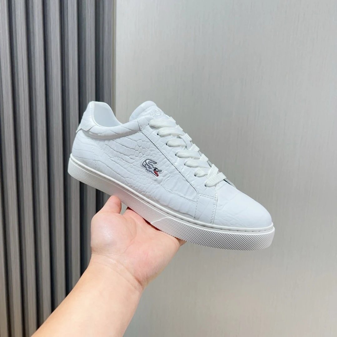 Lacoste Classic White Sneakers - Gallery Image 1 - Detailed View