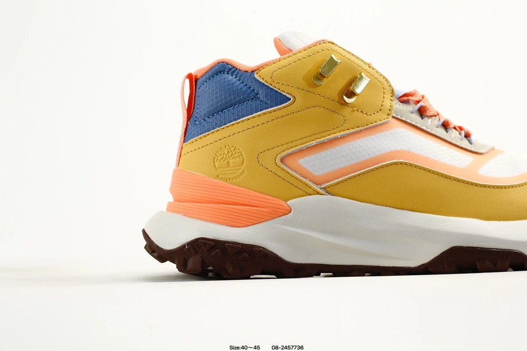 Outdoor Hiking Sneakers Lightweight Ochre - Gallery Image 2 - Detailed View