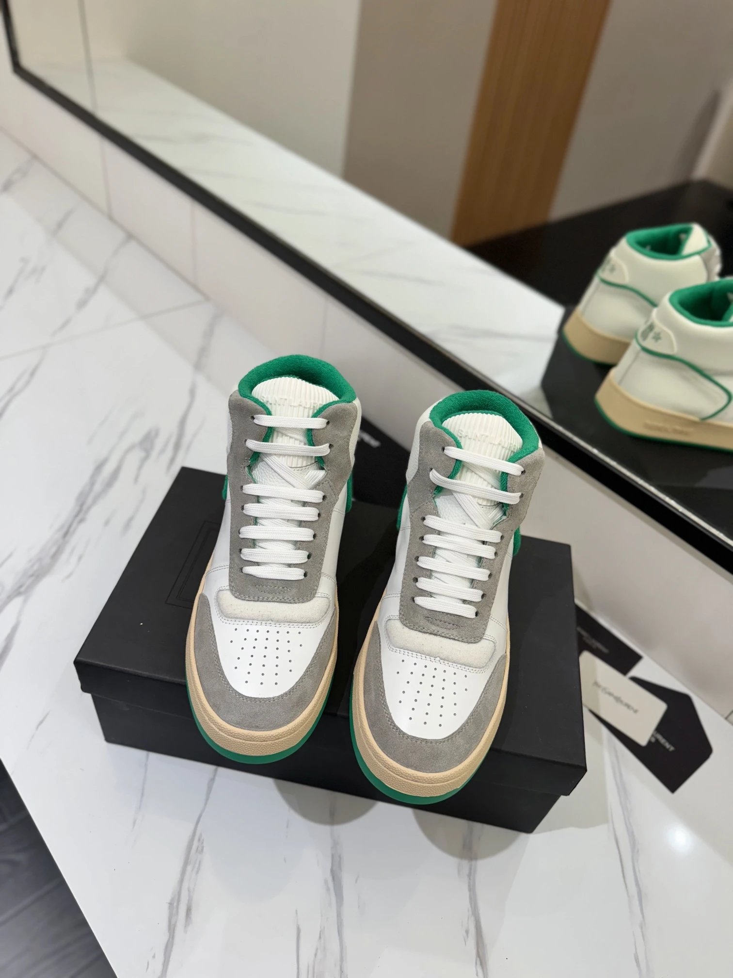 YSL SL61 Sneakers Multicolor - Gallery Image 3 - Detailed View