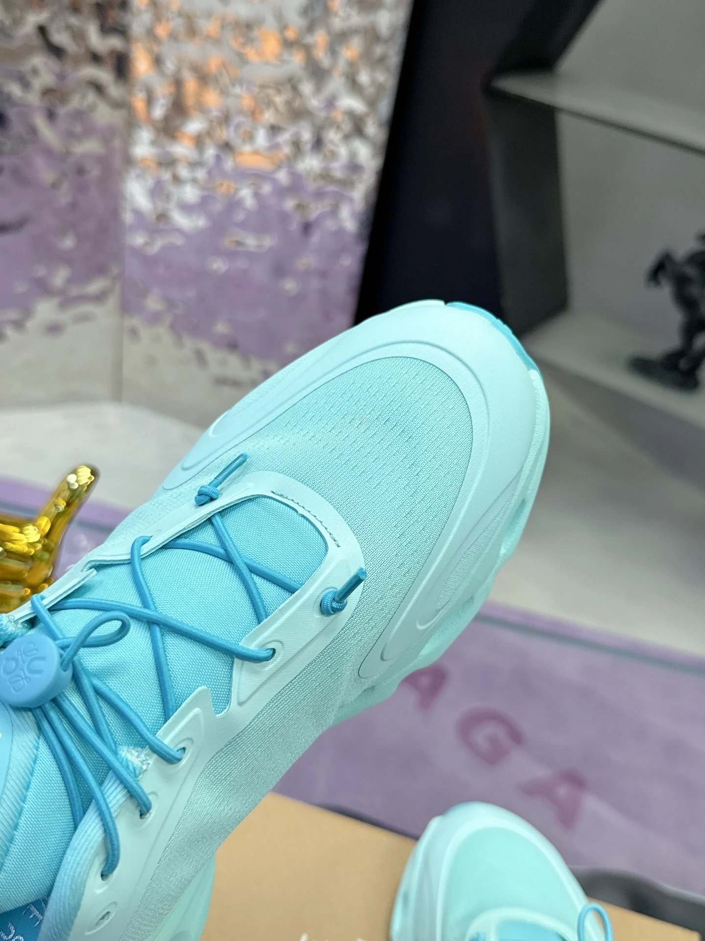 Loewe x On 3.0 Cloudventure Sneakers Blue - Gallery Image 8 - Detailed View