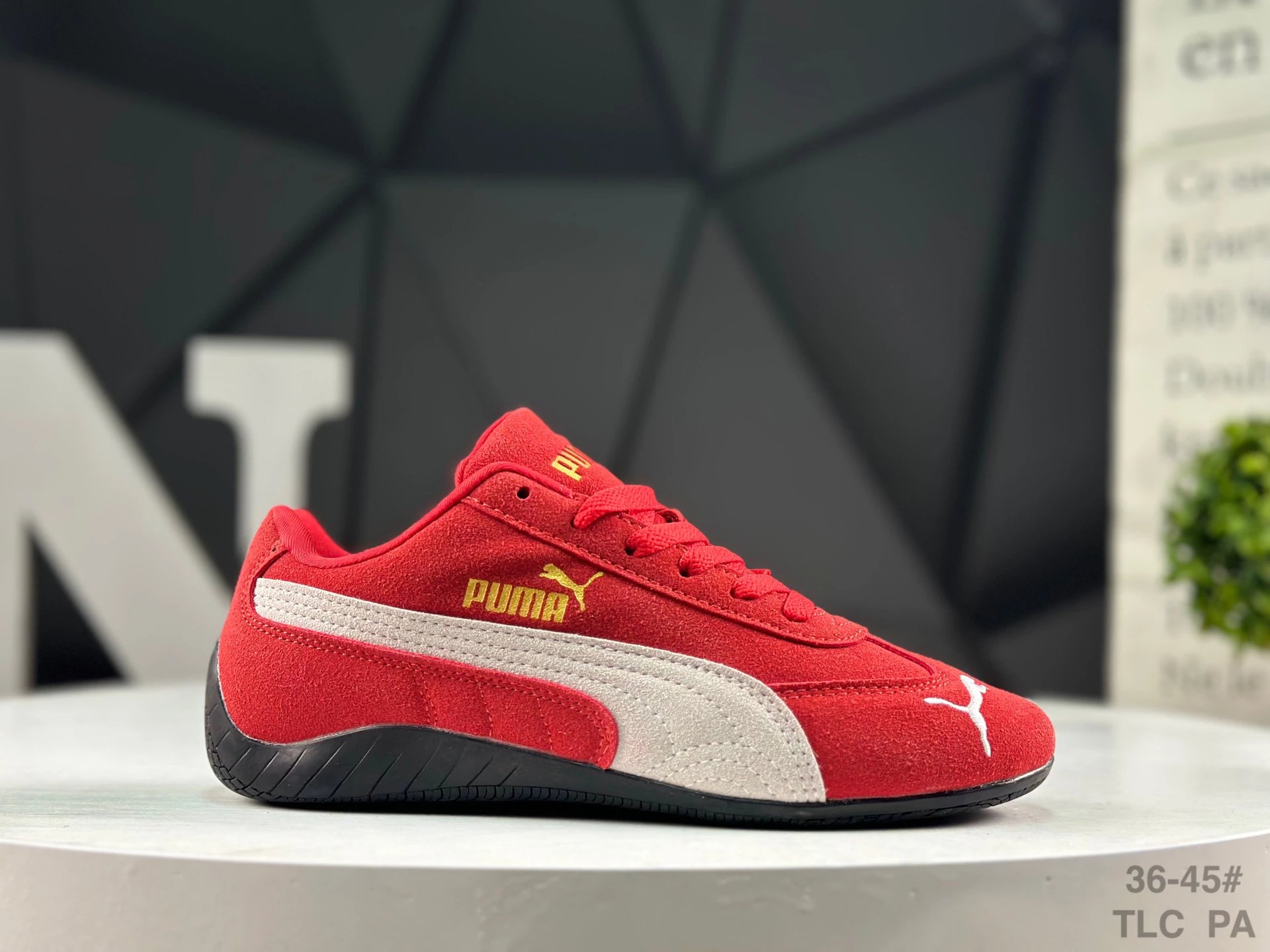 Puma Speed OG Sneakers Red White - Puma - Cnfans - $35.96