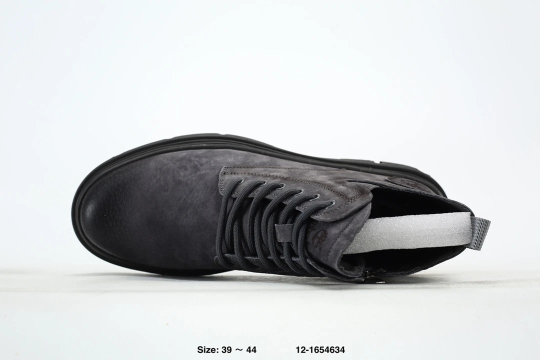 High-Top Outdoor Hiking Boots Charcoal - Gallery Image 5 - Detailed View