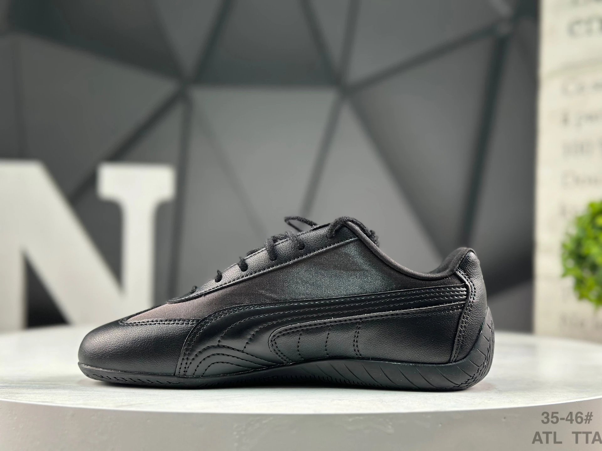 Puma Speed OG Sneakers Black - Gallery Image 2 - Detailed View