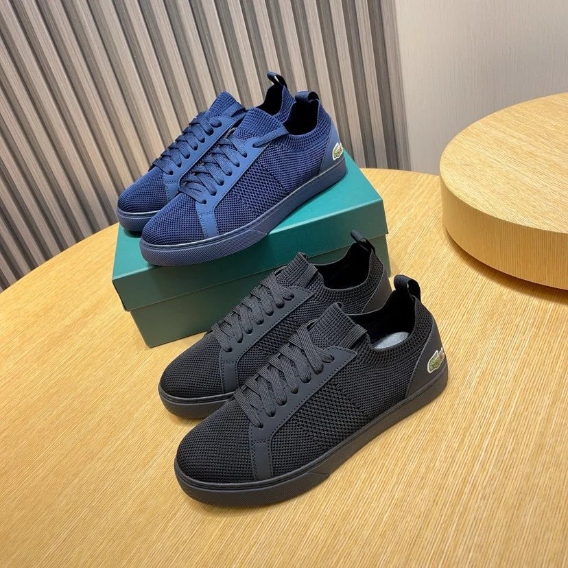 Lacoste Classic Blue Sneakers - Gallery Image 9 - Detailed View