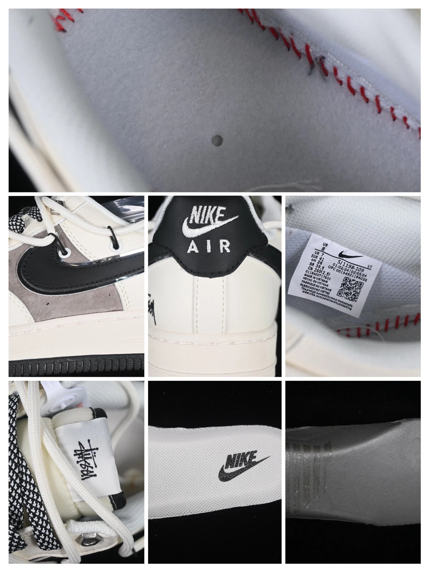 Casual Leather Sneakers Taupe - Gallery Image 9 - Detailed View