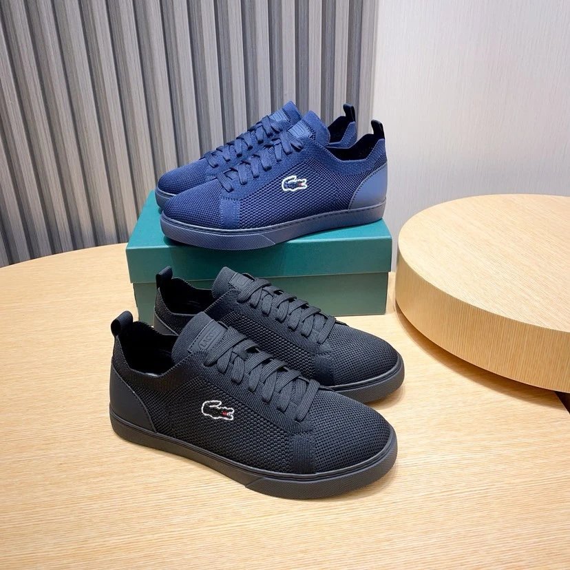 Lacoste Classic Sneakers Black - Gallery Image 9 - Detailed View