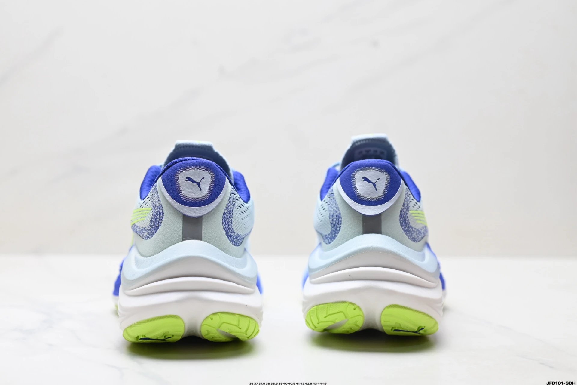 PUMA Deviate NITRO Sneakers White Blue - Gallery Image 6 - Detailed View