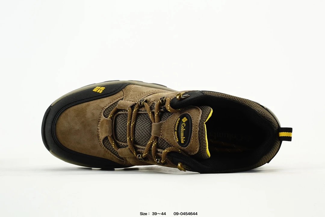 Men’s Suede Hiking Trail Shoes Walnut Brown - Gallery Image 4 - Detailed View