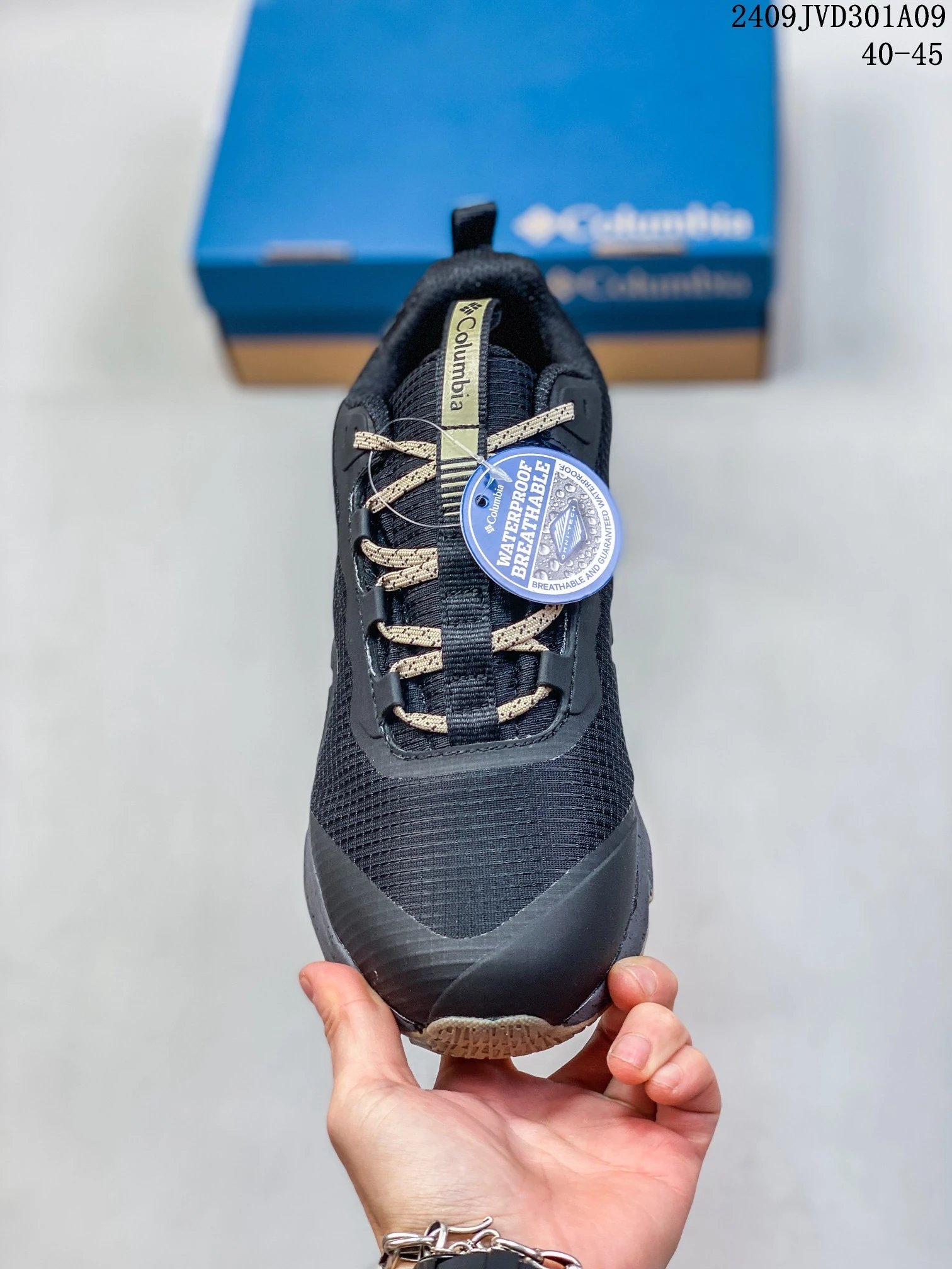 Autumn Trekking Sneakers Shockproof Breathable Charcoal - Gallery Image 2 - Detailed View