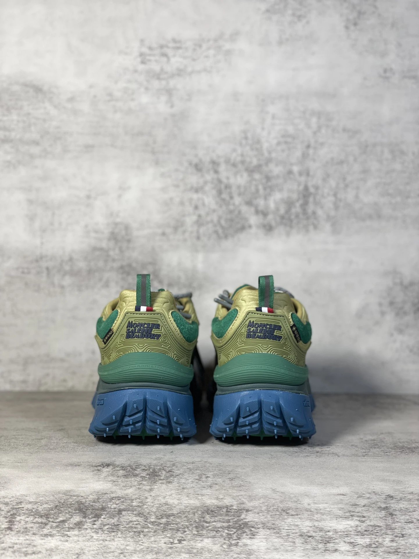 Moncler Trailgrip GTX Hiking Shoes Green - Gallery Image 6 - Detailed View