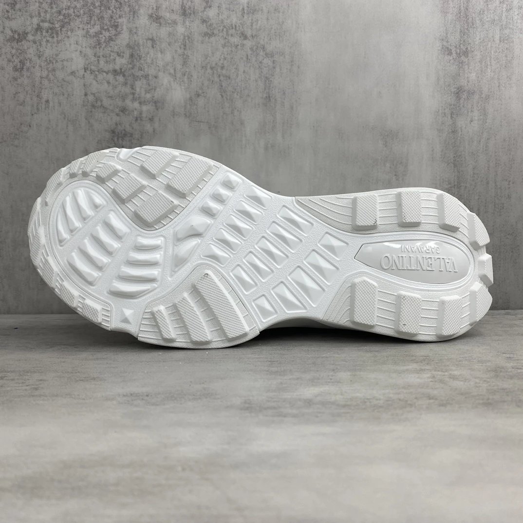 Chunky Mesh Sneakers True Act Arctic White - Gallery Image 8 - Detailed View