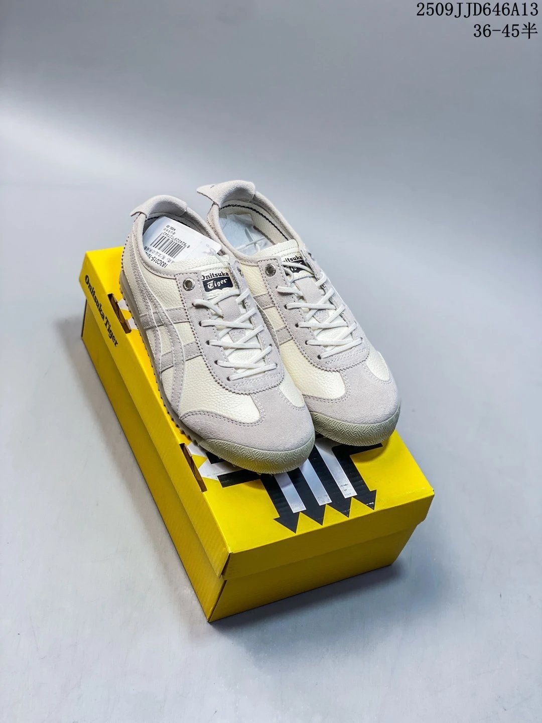 Onitsuka Tiger MEXICO 66 Slip-On Sneakers Beige - Gallery Image 6 - Detailed View