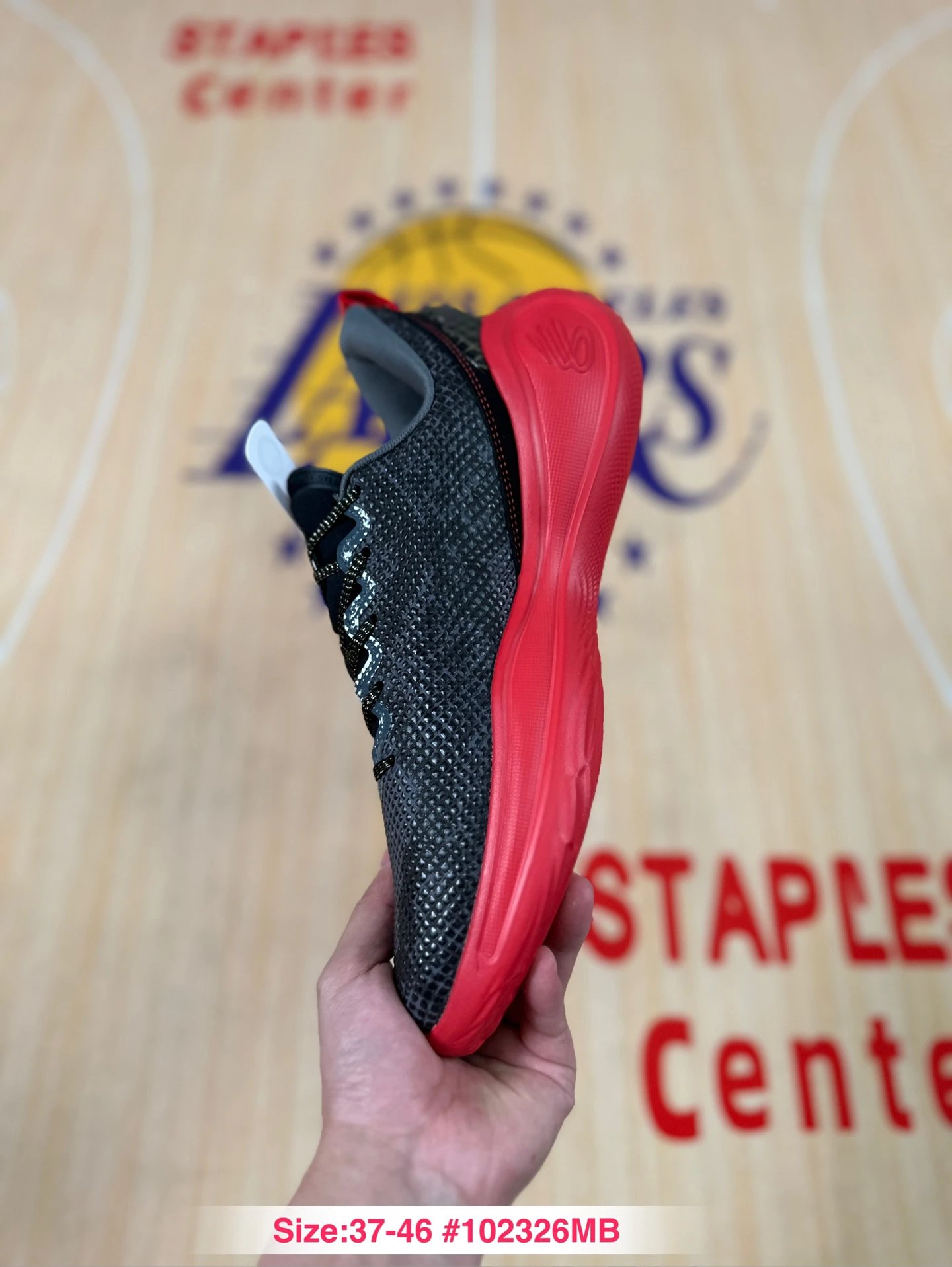 Curry 12 Mesh Basketball Shoes Crimson Red - Gallery Image 7 - Detailed View