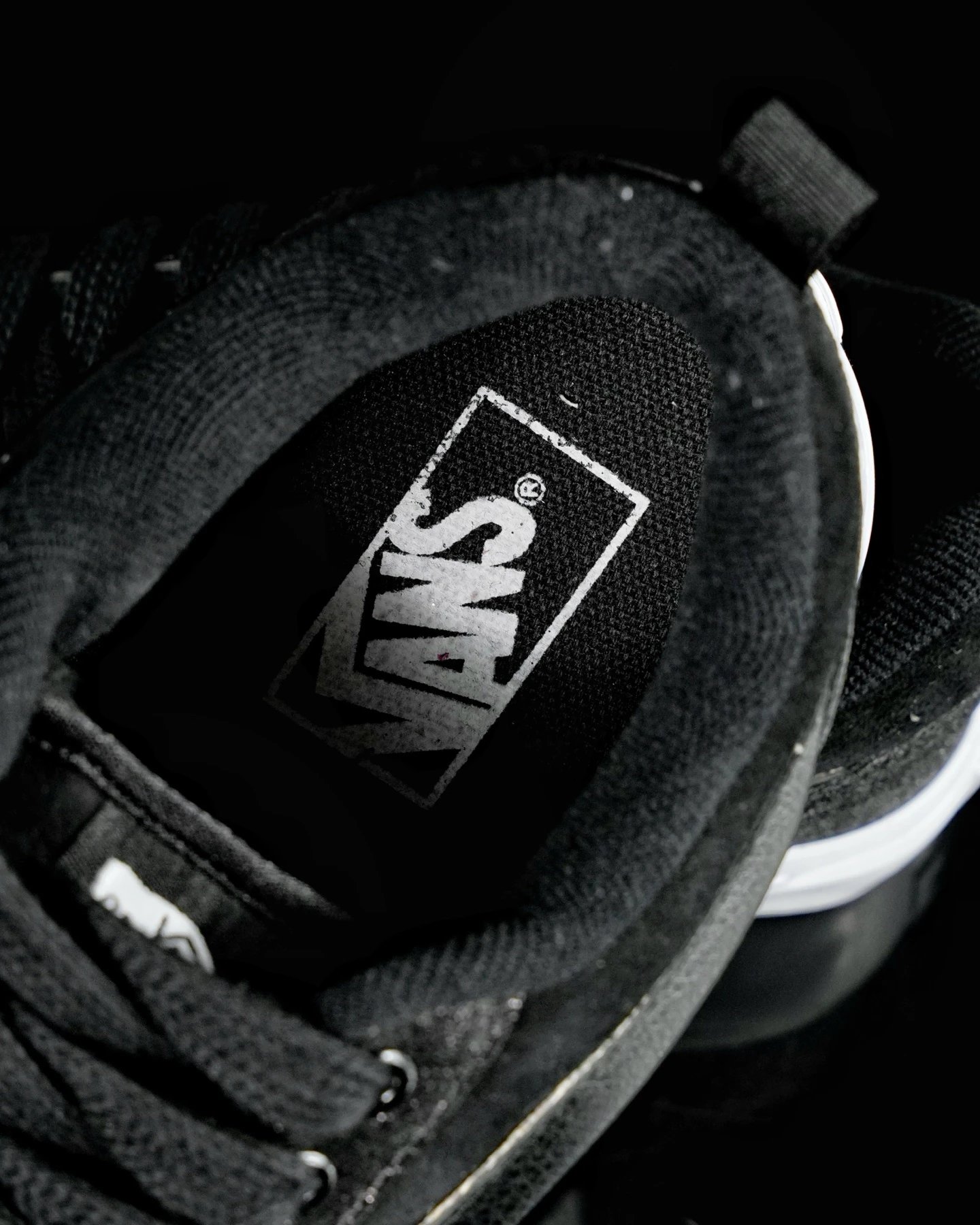 Retro Suede Skate Sneakers Obsidian Black - Gallery Image 6 - Detailed View