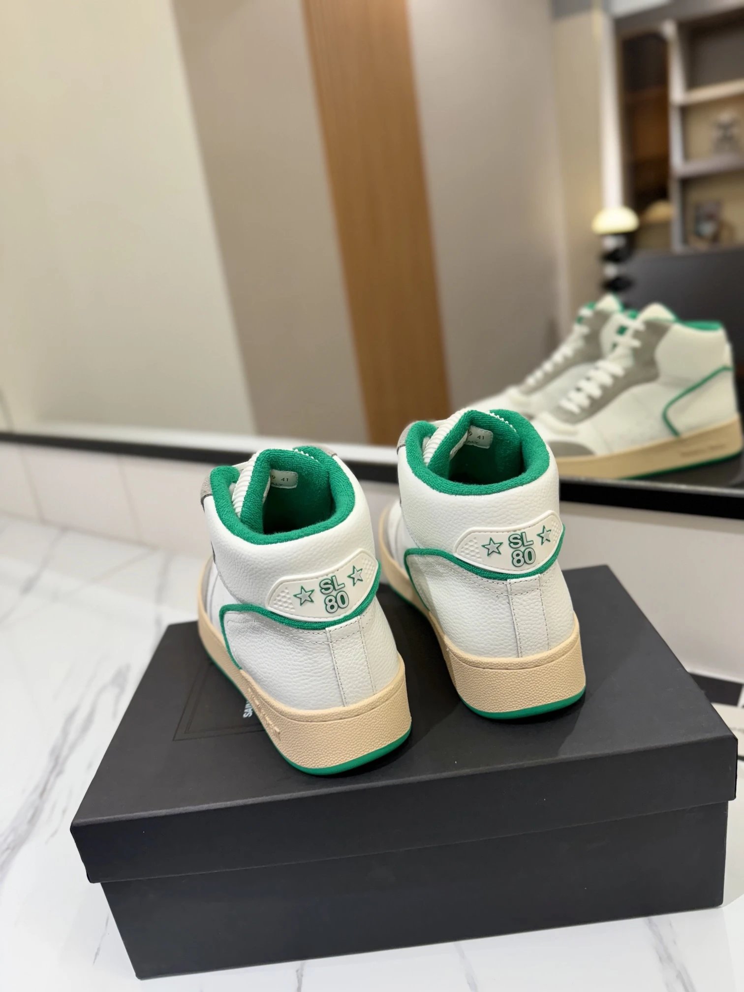 YSL SL61 Sneakers Multicolor - Gallery Image 6 - Detailed View