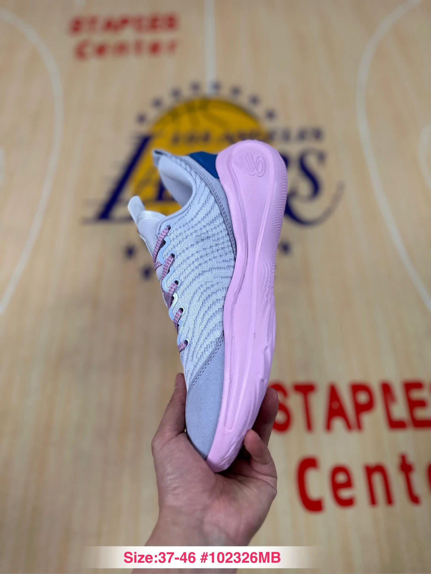 Curry 12 Mesh Basketball Shoes Lilac Pink - Gallery Image 7 - Detailed View