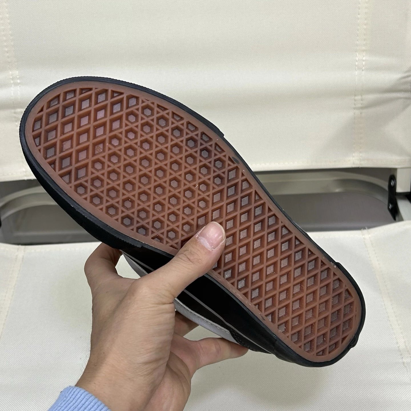 Knu Skool Low Top Skate Shoes Ash Grey - Gallery Image 8 - Detailed View