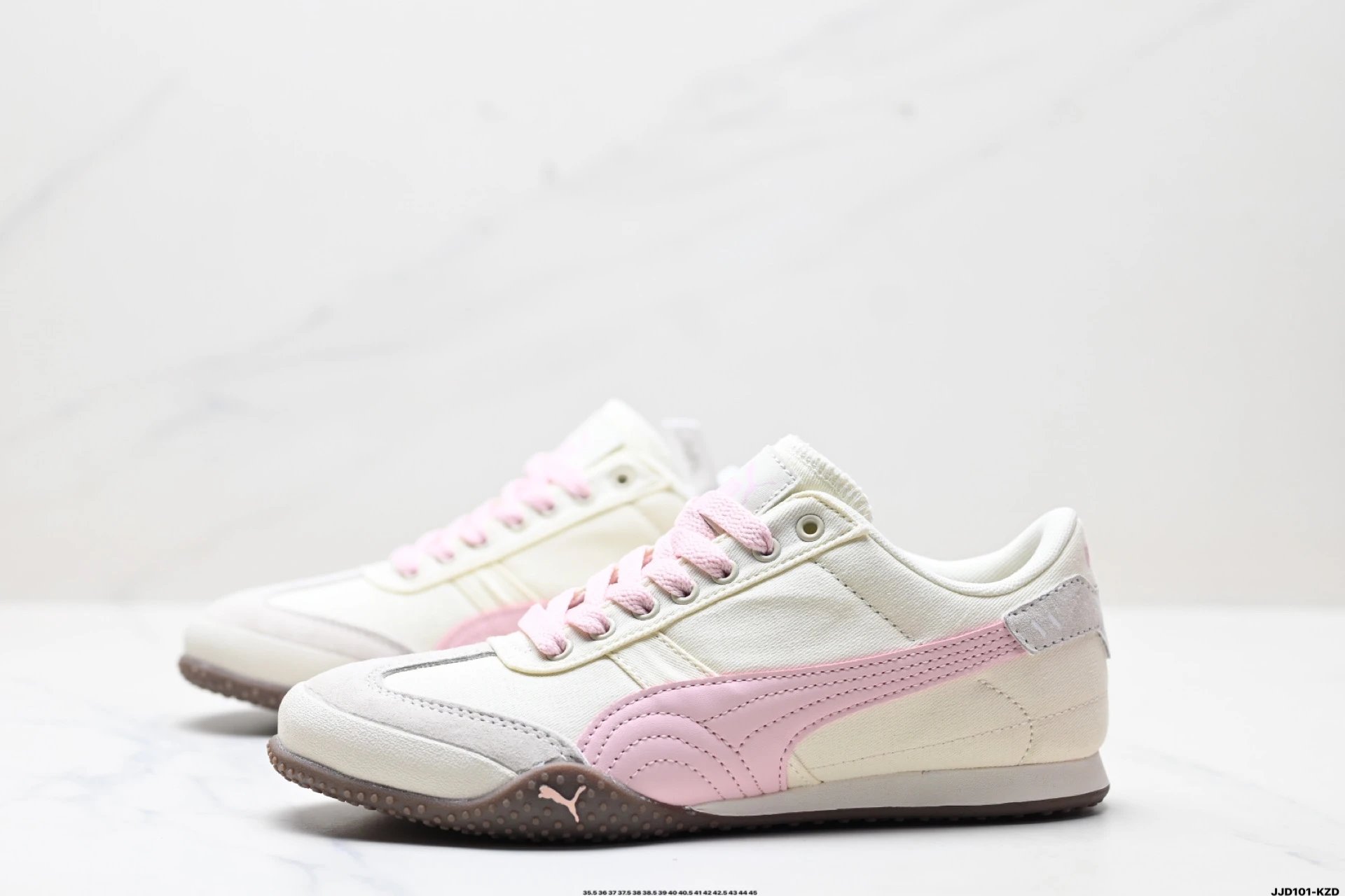 PUMA Bella UT Sneakers White Pink - Gallery Image 4 - Detailed View