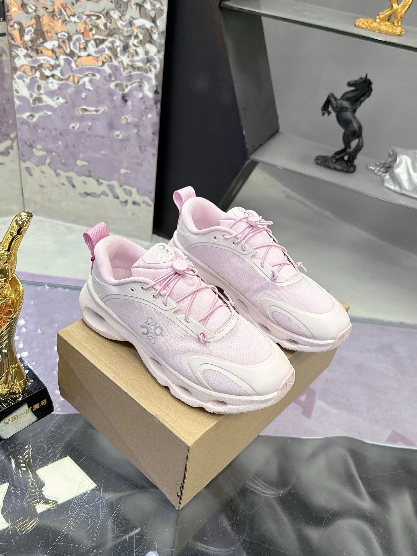 Loewe x On 3.0 Cloudventure Sneakers Pink - High Quality Product Image - Cnfans
