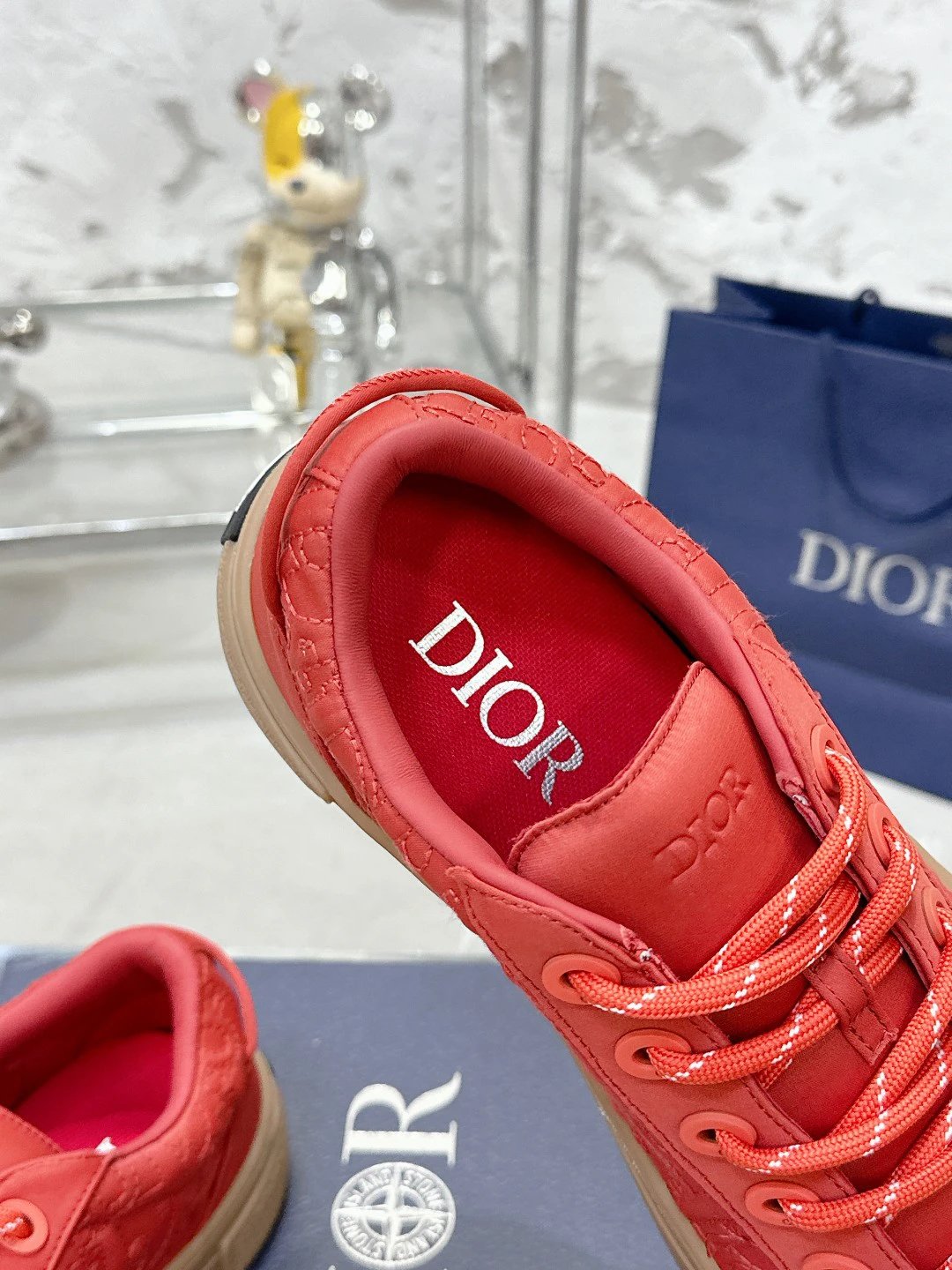 Canvas Sneakers Casual Modern Rust - Gallery Image 4 - Detailed View