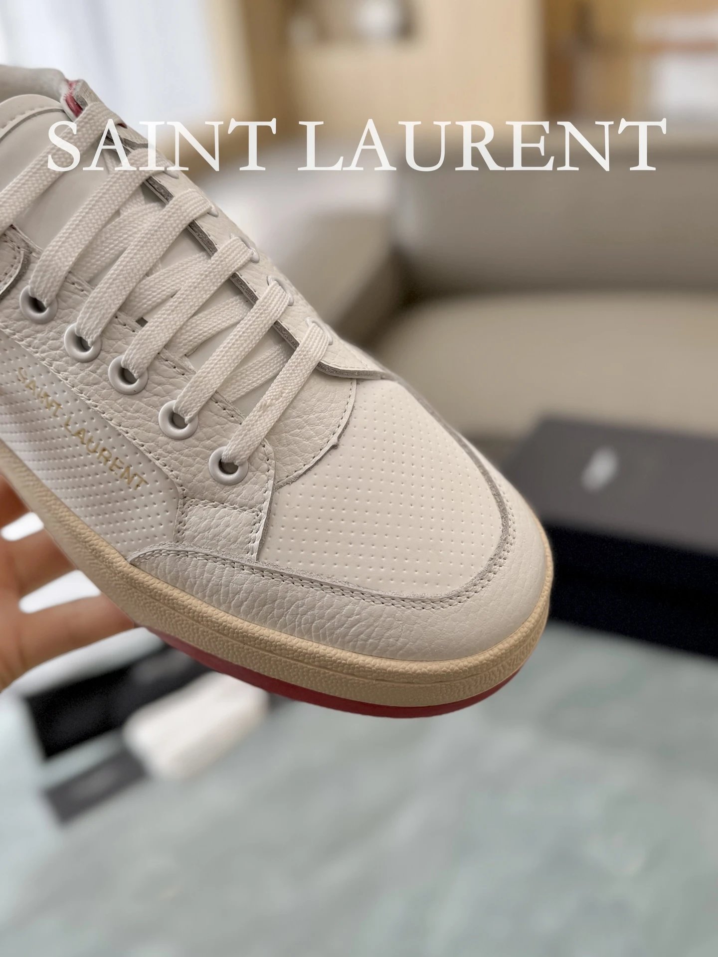 Saint Laurent SL61 Sneakers Multi - Gallery Image 8 - Detailed View