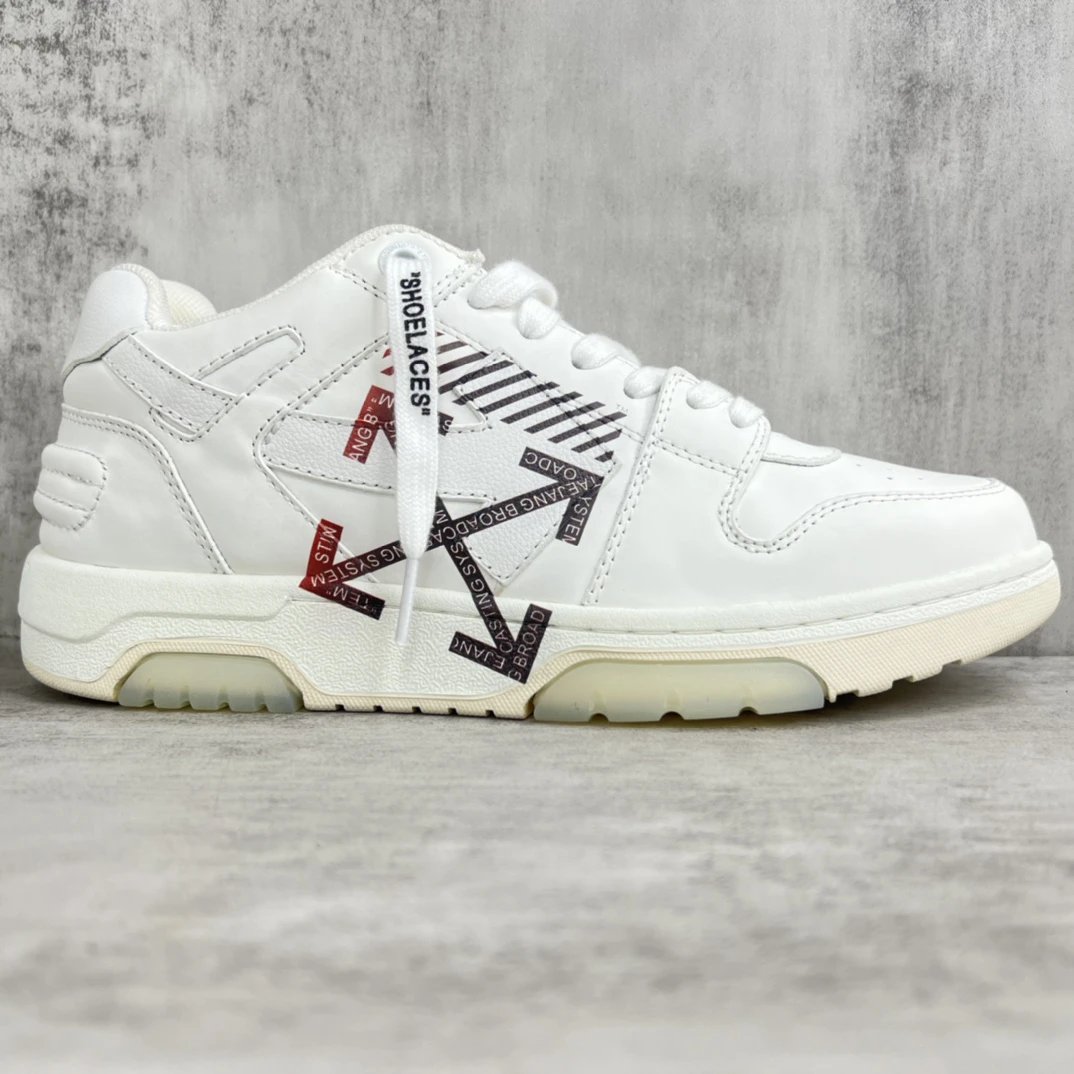 Low Top Leather Couple Sneakers Retro Ivory White - Gallery Image 6 - Detailed View