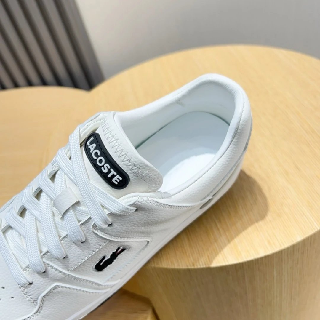 Lacoste Classic White Sneakers - Gallery Image 4 - Detailed View
