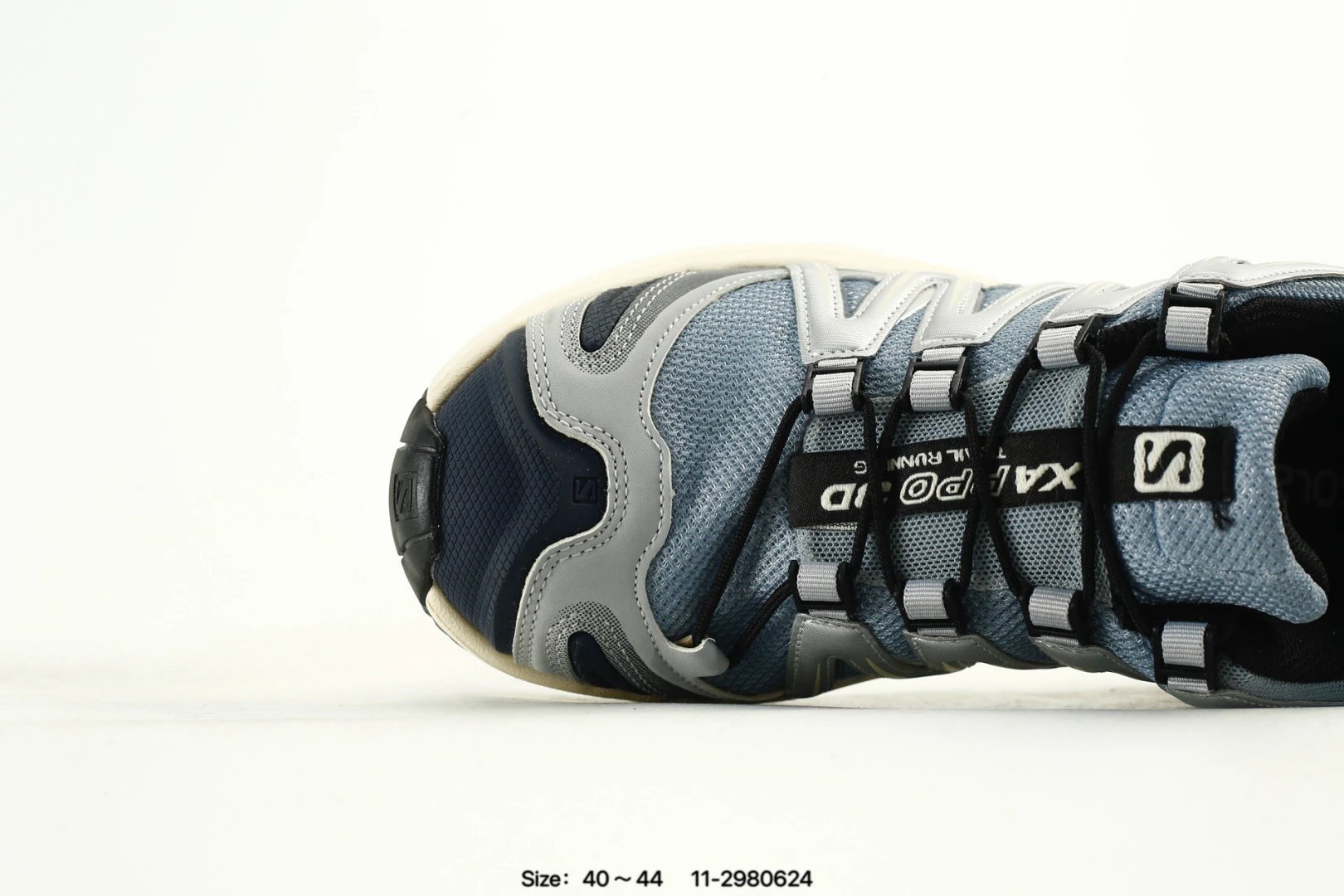 Salomon XT Whisper VOID Outdoor Shoes Grey Orange - Gallery Image 5 - Detailed View