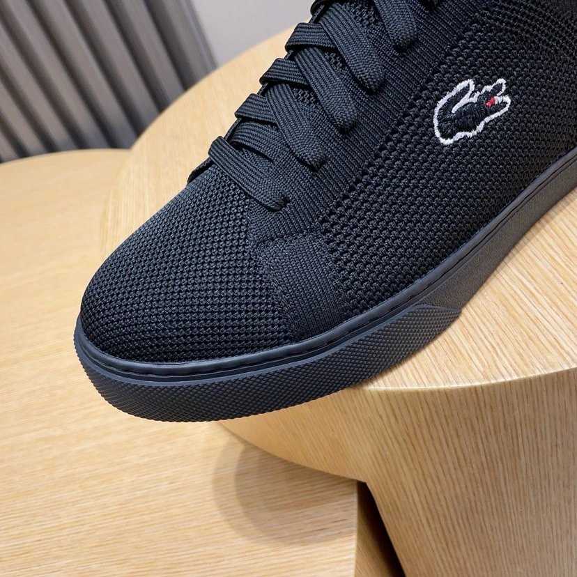 Lacoste Classic Sneakers Black - Gallery Image 7 - Detailed View