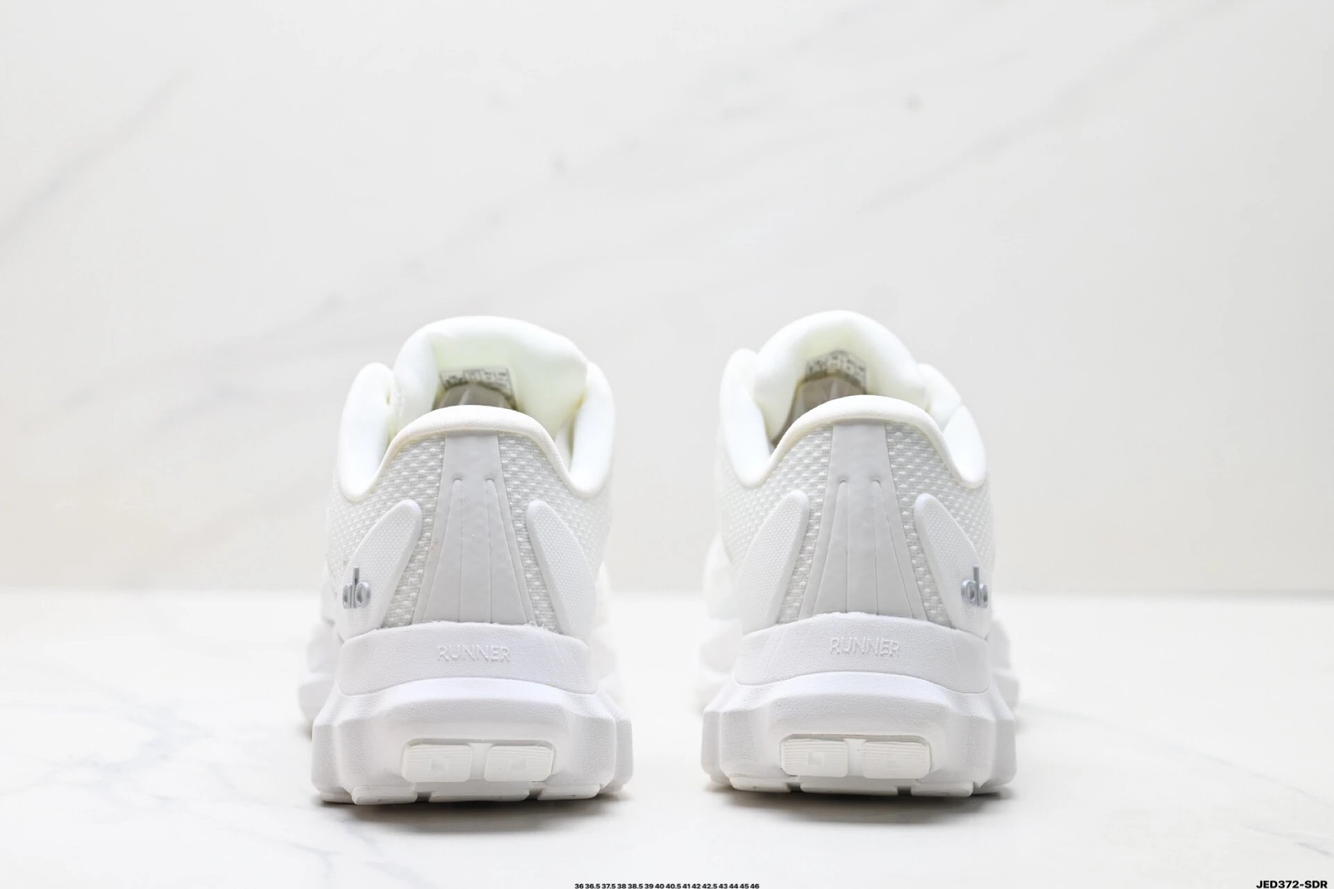 Alo Yoga Alo Runner Sneakers White  - Gallery Image 6 - Detailed View