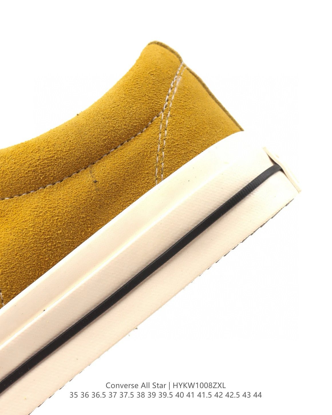 One Star Suede Skate Shoes Vintage Mustard - Gallery Image 6 - Detailed View