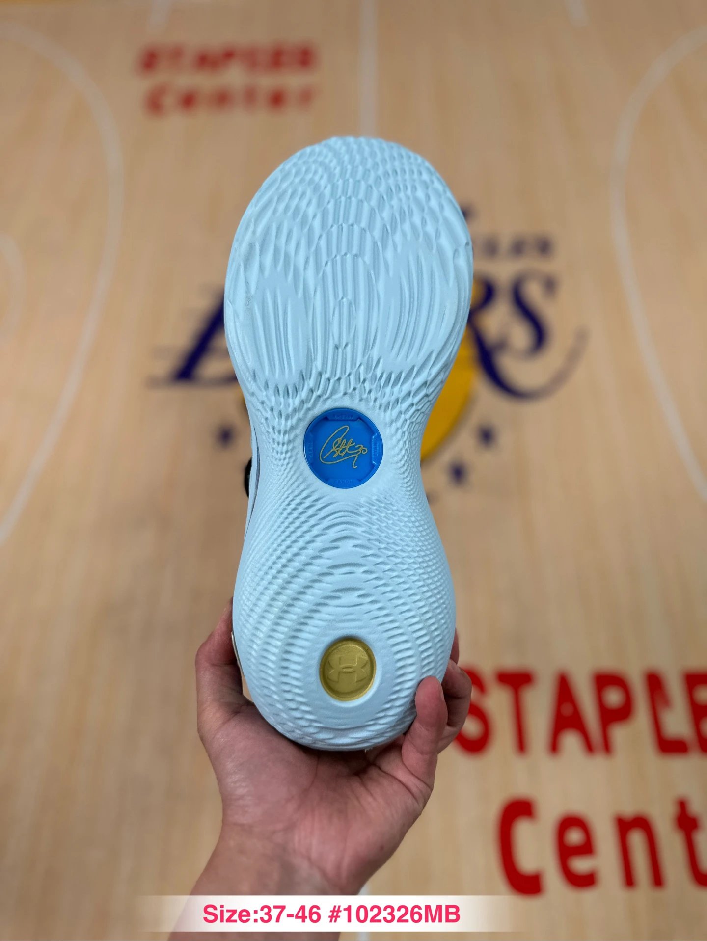Curry 12 Mesh Low Basketball Sneakers Ice Blue - Gallery Image 8 - Detailed View