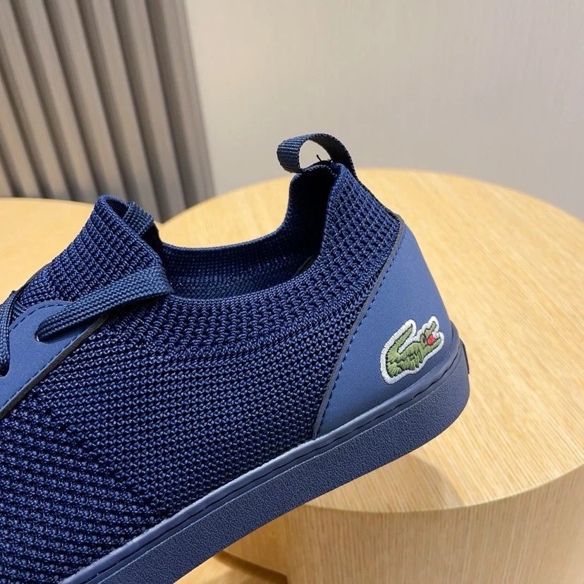 Lacoste Classic Blue Sneakers - Gallery Image 6 - Detailed View