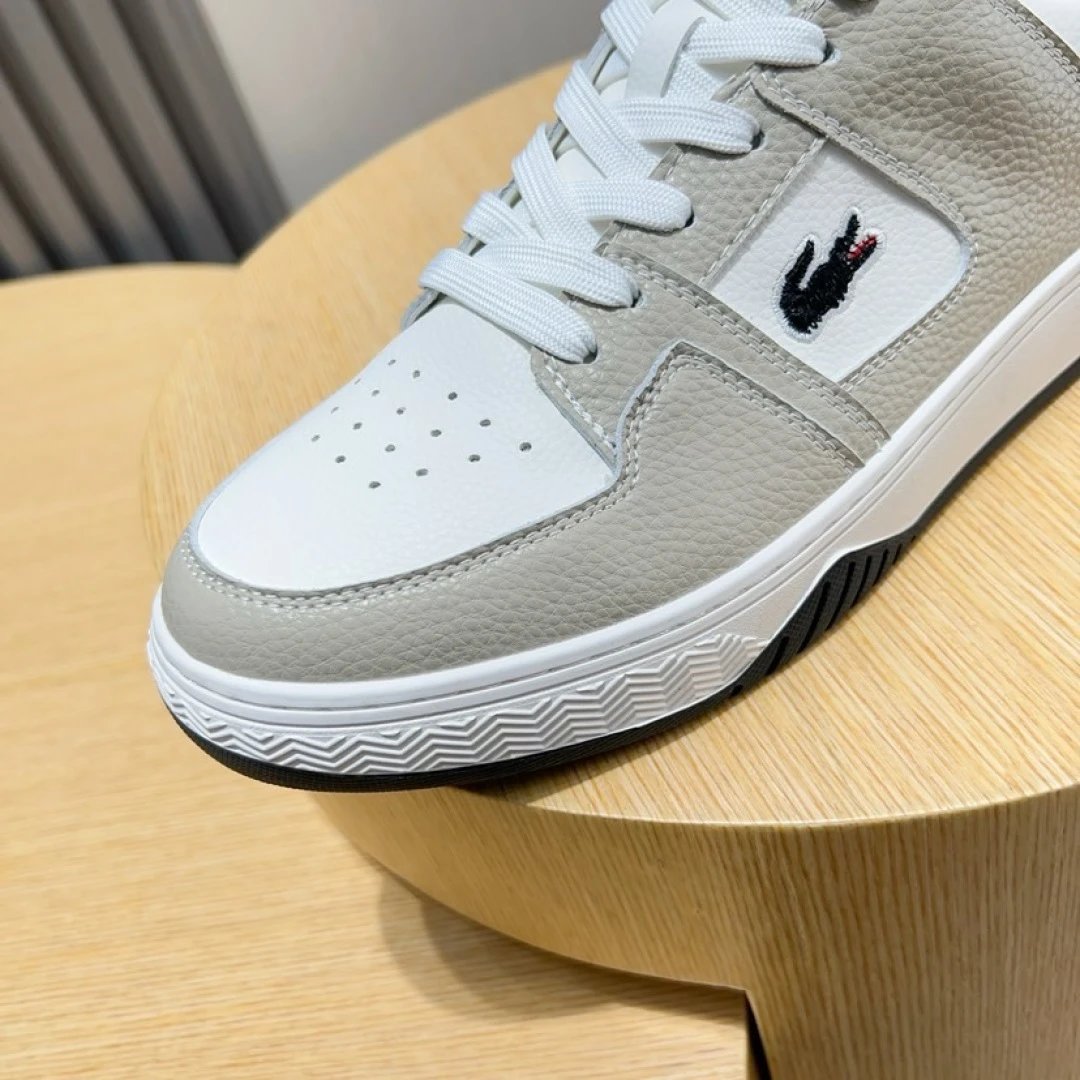 Lacoste Classic Leather Sneakers White - Gallery Image 8 - Detailed View